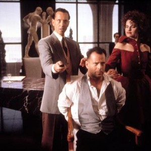 HUDSON HAWK, Richard E. Grant, Bruce Willis, Sandra Bernhard, 1991, (c)TriStar Pictures