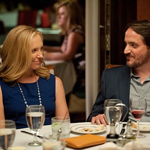 Toni Collette as Sarah and Ben Falcone as Will in "Enough Said." photo 17