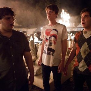 PROJECT X, from left: Jonathan Daniel Brown, Thomas Mann, Oliver Cooper, 2012. ph: Beth Dubber/©Warner Bros.