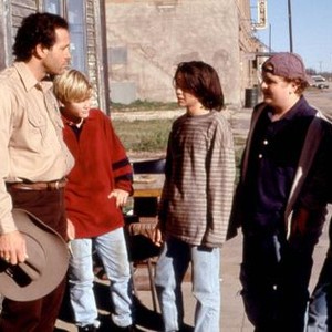 THE BIG GREEN, Steve Guttenberg, Jordan Brower, Billy L. Sullivan, Patrick Renna, Chauncey Leopardi, 1995, (c)Buena Vista Pictures