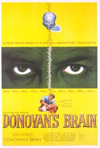 Donovan's Brain poster