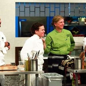 Top Chef: Masters, from left: Alessandro Stratta, Traci Des Jardins, Mary Sue Milliken, Celina Tio, 'Biggest Loser', Season 3, Ep. #4, 04/27/2011, ©BRAVO