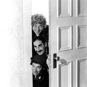 ROOM SERVICE, Harpo Marx, Groucho Marx, Chico Marx, 1938
