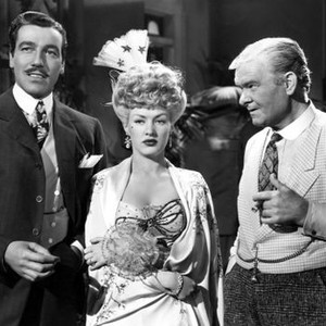 CONEY ISLAND, Cesar Romero, Betty Grable, Frank Orth, 1943. TM and Copyright © 20th Century Fox Film Corp. All rights reserved.