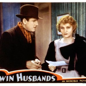 TWIN HUSBANDS, John Miljan, Shirley Grey, 1934