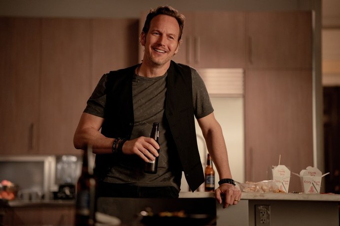 Scott (Patrick Wilson) starting to drink too much again, in "Millers in Marriage." (Republic Pictures)