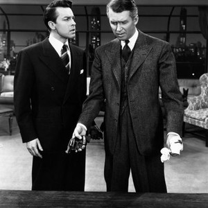 ROPE, from left: John Dall, James Stewart, 1948