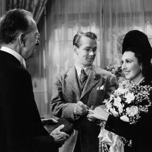 HER FIRST ROMANCE, Alan Ladd (center), Julie Bishop (as Jacqueline Wells), 1940