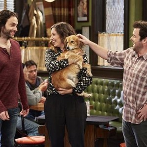 Undateable, Chris D'Elia (L), Bianca Kajlich (R), 'A Stray Dog Walks Into a Bar', Season 2, Ep. #4, 04/14/2015, ©NBC