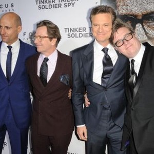 Mark Strong, Gary Oldman,Colin Firth, Thomas Alfredson at arrivals for TINKER, TAILOR, SOLDIER, SPY Premiere, Cinerama Dome at The Arclight Hollywood, Los Angeles, CA December 6, 2011. Photo By: Dee Cercone/Everett Collection