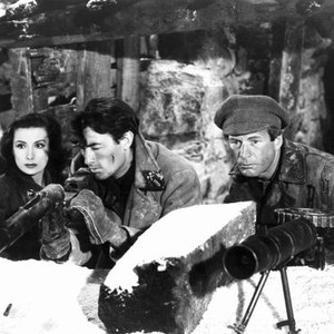 DAYS OF GLORY, Maria Palmer, Gregory Peck, 1944