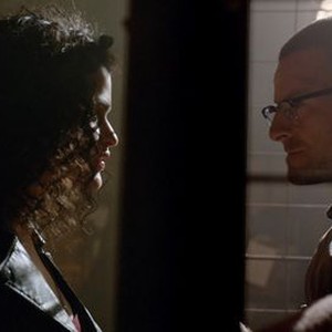 Bitten, Amber Cull (L), Curtis Caravaggio (R), 'Vengeance', Season 1, Ep. #9, 03/10/2014, ©SYFY