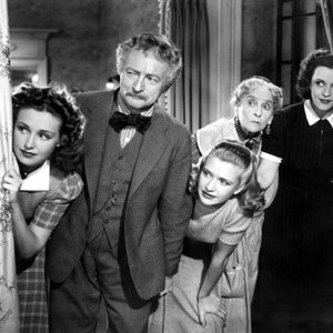 FOUR DAUGHTERS, Rosemary Lane, Claude Rains, Priscilla Lane, May Robson, Gale Page, 1938