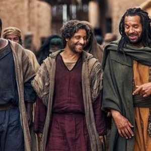 A.D. The Bible Continues, Babou Ceesay (L), Adam Levy (C), Nicholas Sidi (R), 'The Road to Damascus', Season 1, Ep. #8, 05/24/2015, ©NBC