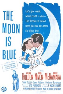 The Moon Is Blue poster