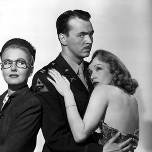 FOREIGN AFFAIR, A, Jean Arthur, John Lund, Marlene Dietrich, 1948