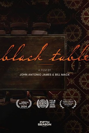 Black Table poster