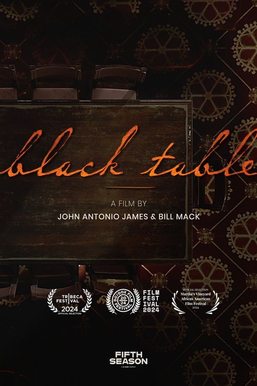 Black Table poster
