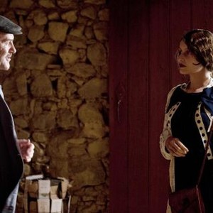BEHIND THE WALLS, (aka DERRIERE LES MURS), from left: Jacques Bonnaffe, Laetitia Casta, 2011. Ph: Stephanie Dupont/©Bac Films