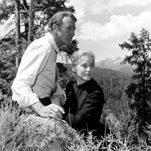 THE HANGING TREE, Gary Cooper, Maria Schell, 1959.
