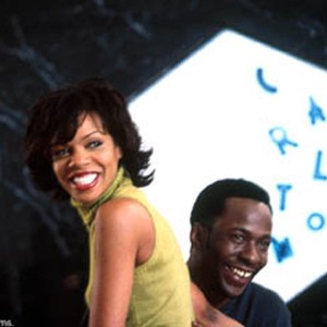 Karen (Wendy Raquel Robinson) and ex?boyfriend Michael (Bobby Brown) in Mark Brown's TWO CAN PLAY THAT GAME from Screen Gems. photo 4