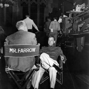 BEYOND GLORY, director John Farrow, Alan Ladd on set, 1948