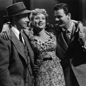 RINGSIDE MAISIE, from left, George Murphy, Ann Sothern, Robert Sterling, 1941