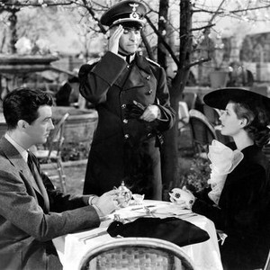 ESCAPE, Robert Taylor, Henry Victor, Norma Shearer, 1940
