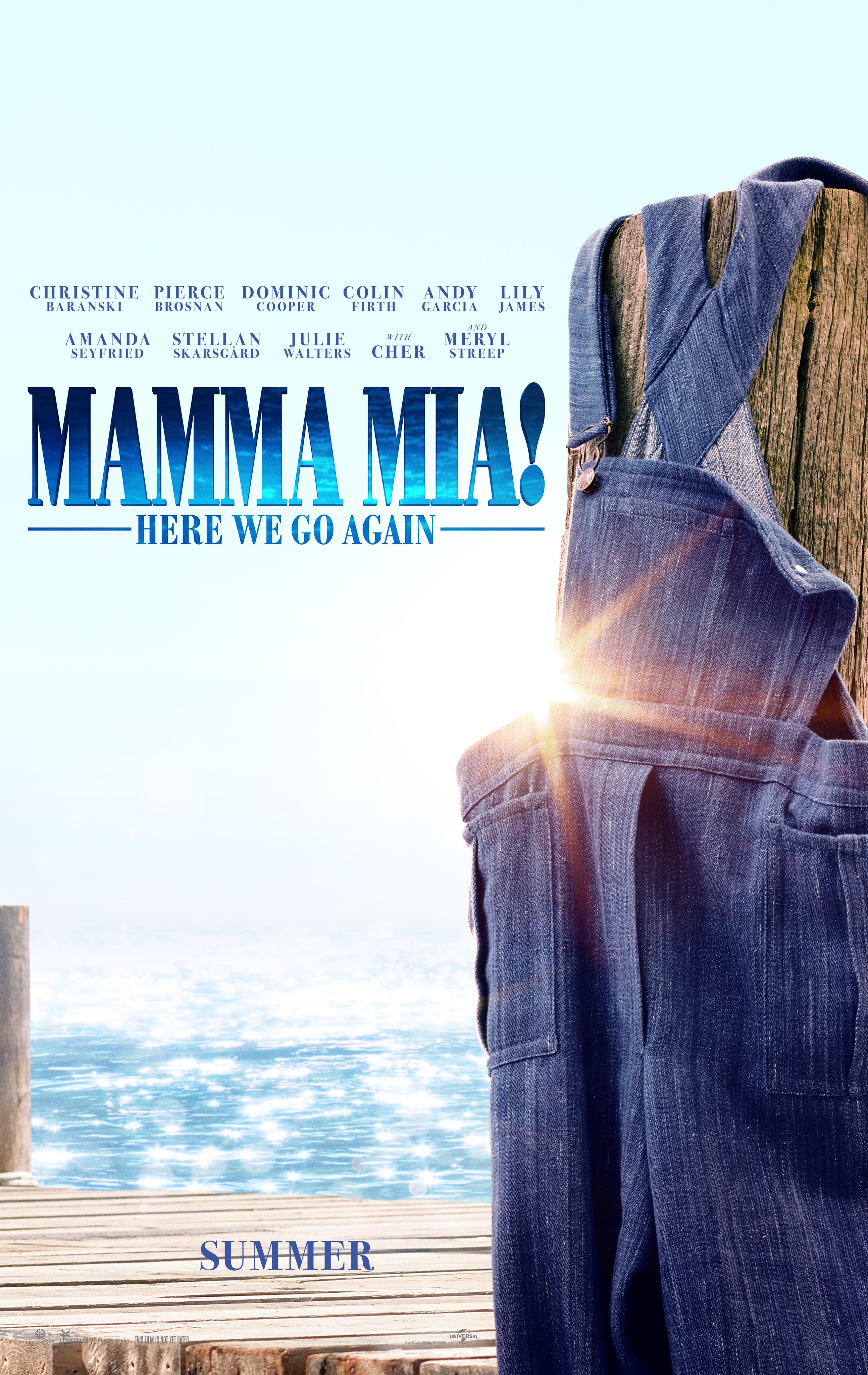 Lily James is a young Meryl Streep in first trailer for Mamma Mia! Here We  Go Again: Watch