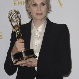 Jane Lynch in the press room for 2015 Primetime Creative Arts Emmys - Press Room, The Microsoft Theater (formerly Nokia Theatre L.A. Live), Los Angeles, CA September 12, 2015. Photo By: Elizabeth Goodenough/Everett Collection