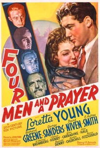 Poster for Four Men and a Prayer
