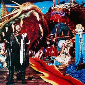 YES, GIORGIO, from left, Luciano Pavarotti, Leona Mitchell, singing 'Turandot,' 1982, ©MGM