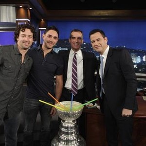 Jimmy Kimmel Live, City Councilman Eric Garcetti (L), Jimmy Kimmel (R), 'Episode 90', Season 12, Ep. #90, 06/16/2014, ©ABC