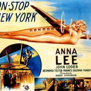 NON-STOP NEW YORK, John Loder, Anna Lee, Francis L Sullivan, 1937