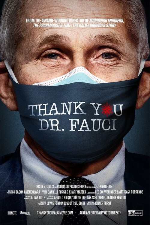 Thank You, Dr. Fauci poster