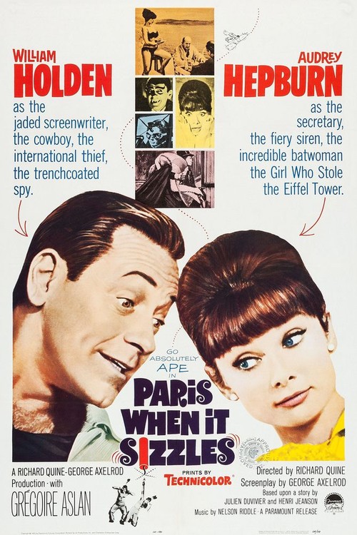 Paris When It Sizzles poster