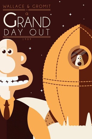 Bouteille de bain moussant vintage Wallace et Gromit