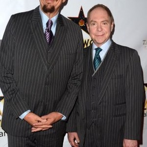 Penn Jillette, Teller at arrivals for Hollywood Walk of Fame Honors Event, Taglyan Complex, Los Angeles, CA October 25, 2016. Photo By: Priscilla Grant/Everett Collection