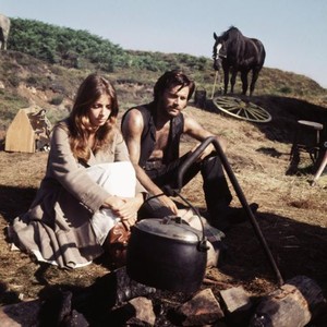 THE VIRGIN AND THE GYPSY, from left: Joanna Shimkus, Franco Nero, 1970 tvatg1970-fsct07(tvatg1970-fsct07)
