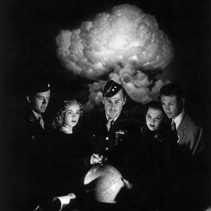 THE BEGINNING OR THE END, Rober Walker, Audrey Totter, Brian Donlevy, Audrey Toter, Tom Drake, 1947