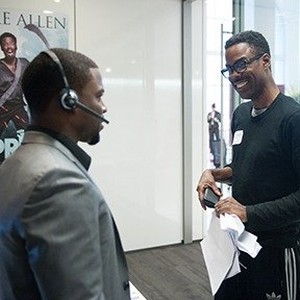 (L-R) Kevin Hart and Chris Rock as Andre in "Top Five."