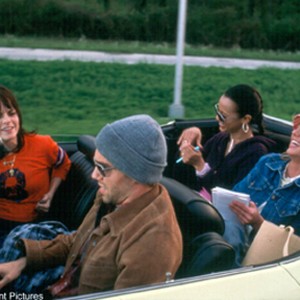 (Left to right) Taryn Manning as Mimi, Anson Mount as Ben, Zoë Saldana as Kit and Britney Spears as Lucy in CROSSROADS. photo 10