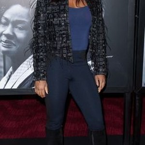 Gabby Douglas at arrivals for FENCES Premiere, Jazz at Lincoln Center''s Frederick P. Rose Hall, New York, NY December 19, 2016. Photo By: RCF/Everett Collection