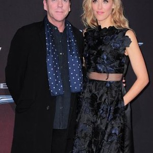 Kiefer Sutherland, Kim Raver at arrivals for 24: LIVE ANOTHER DAY World Premiere, The Intrepid at Pier 86, New York, NY May 2, 2014. Photo By: Gregorio T. Binuya/Everett Collection