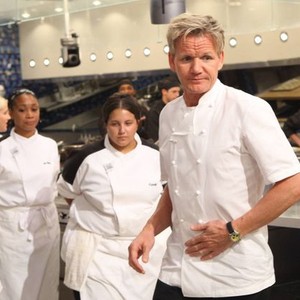 Hell's Kitchen, Gordon Ramsay, Cyndi Stanimirov, Ja'Nel Witt, Susan Heaton, 5 Chefs Compete, Part 2 of 3, Season 11, Ep. #17, 6/27/2013, ©FOX