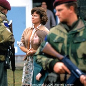 JULIE WALTERS and ELIZABETH DONAGHY star in Titanic Town, a Shooting Gallery release, directed by Roger Michell.
