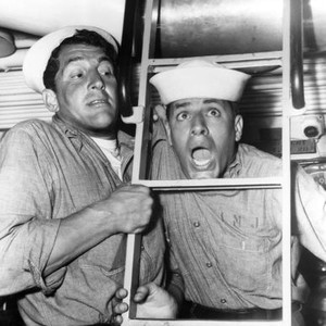 SAILOR BEWARE, Dean Martin and Jerry Lewis, 1952