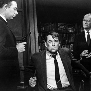 MIRAGE, George Kennedy, Gregory Peck, Leif Erickson, 1965.