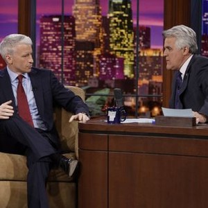 The Tonight Show With Jay Leno, Anderson Cooper (L), Jay Leno (R), 'Season', ©NBC