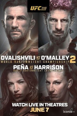 UFC 316: Dvalishvili vs. O'Malley 2 poster